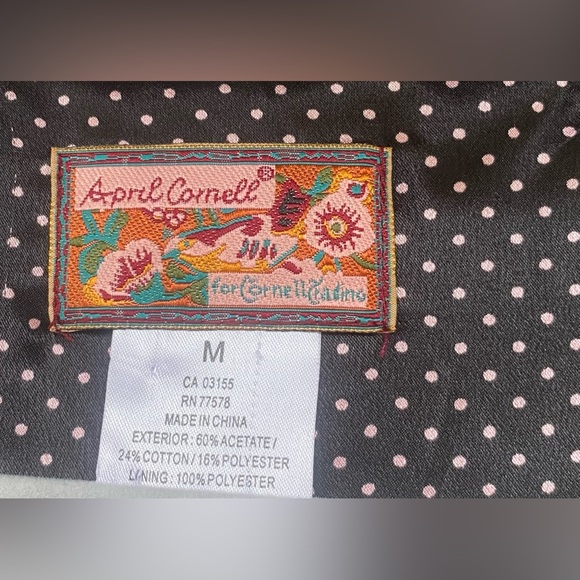 April Cornell faux Lamb’s Wool Full Length Coat - Picture 4 of 8